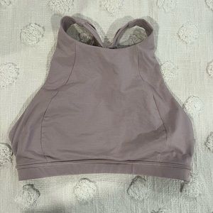 Lululemon high neck sports bra. Size 6